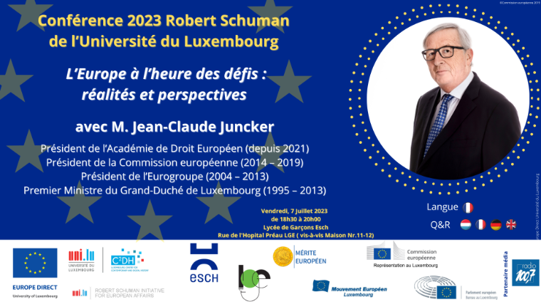 Conférence 2023 Robert Schuman 3e édition