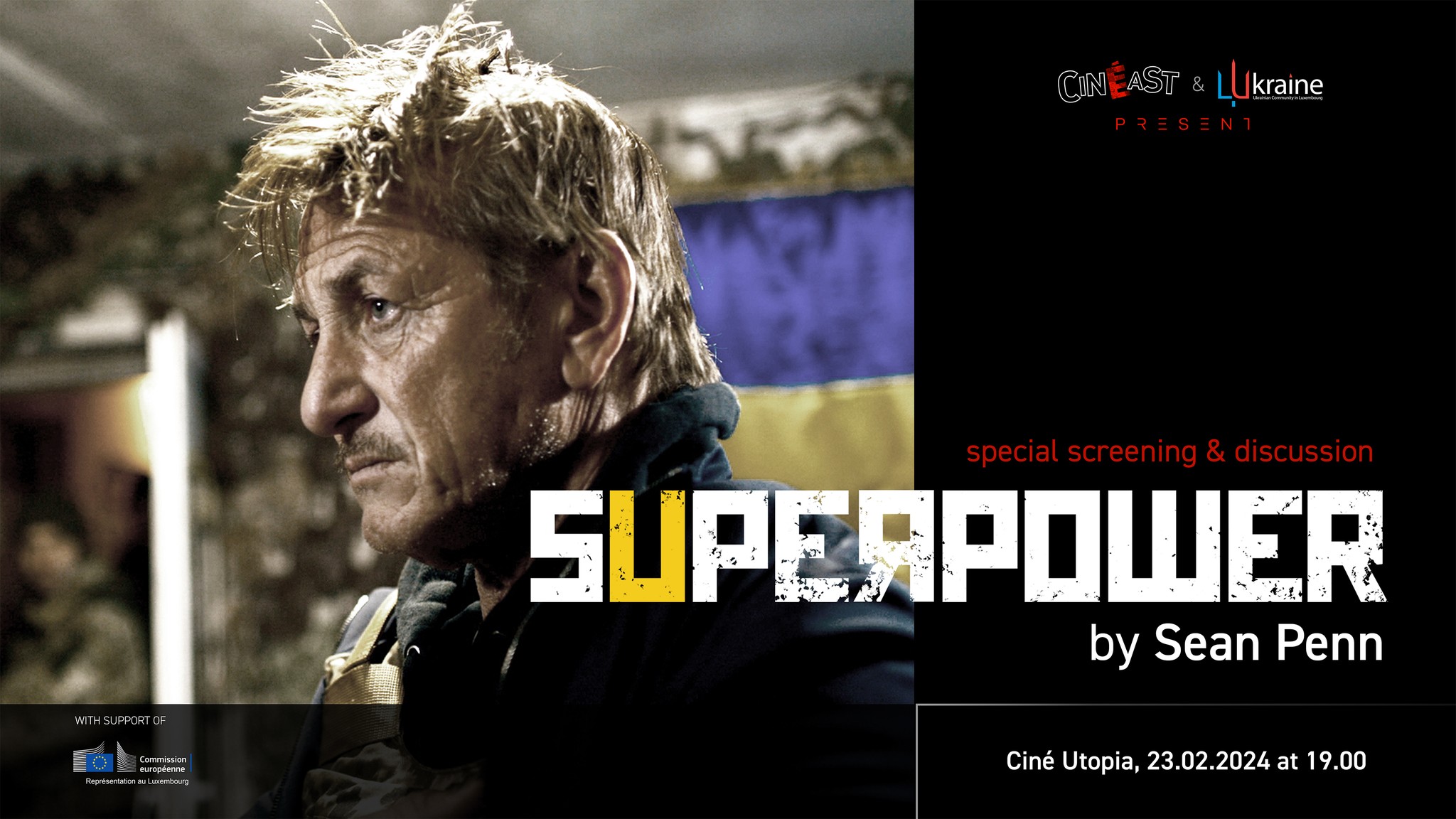 Special screening - SUPERPOWER by Sean Penn