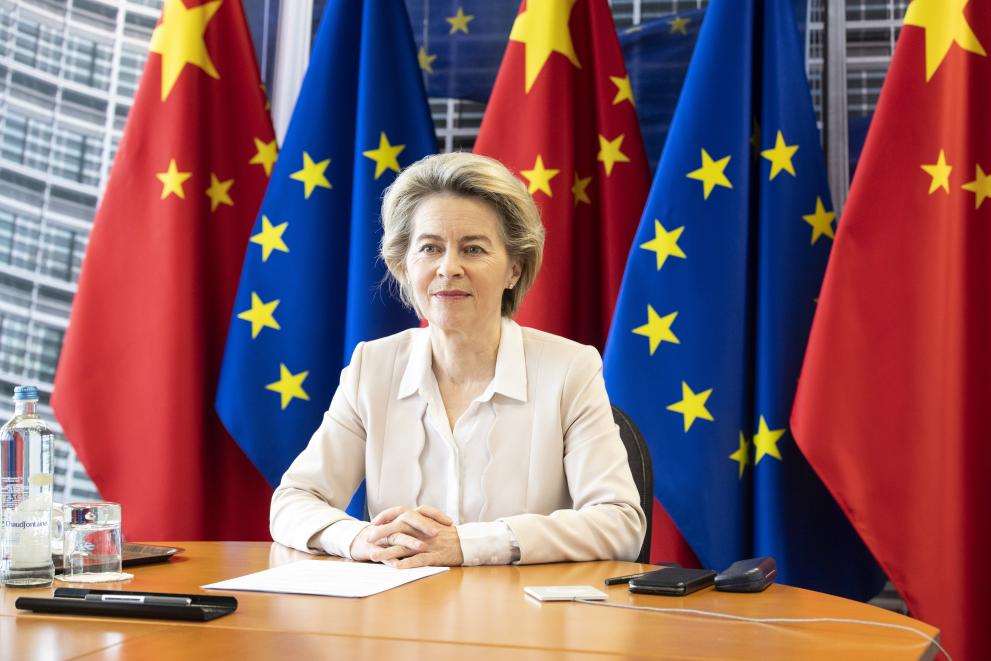 Participation of Ursula von der Leyen, President of the European Commission, in the EU-China leaders’ meeting via videoconference