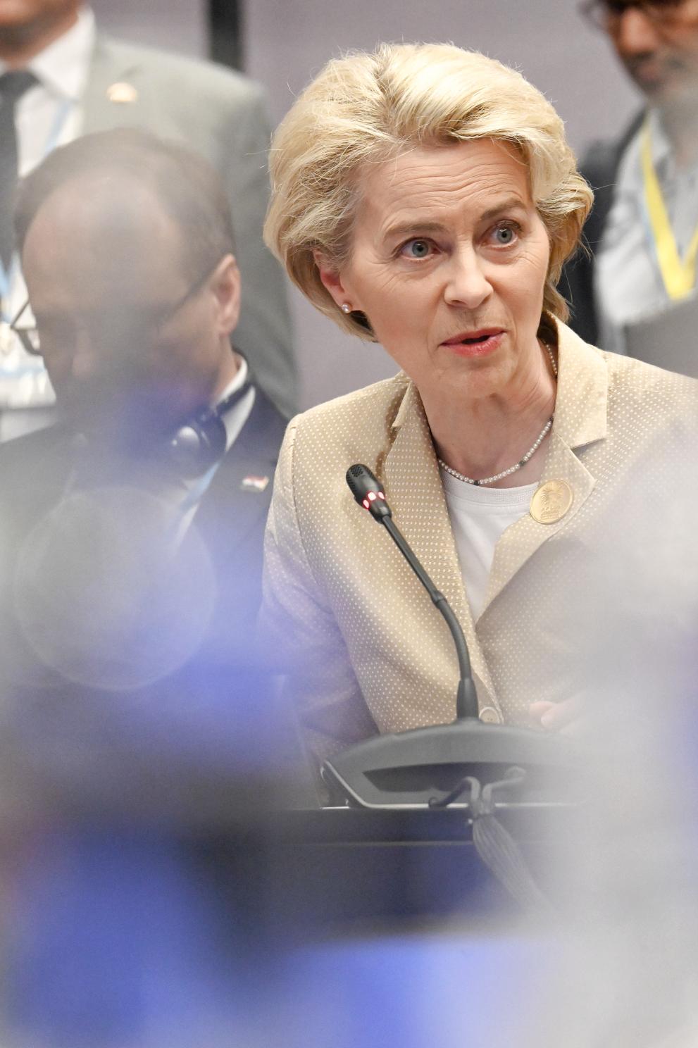 Participation of Ursula von der Leyen, President of the European Comission, in the the UN Climate Conference (COP27) in Egypt