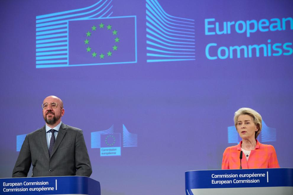 Press conference by Charles Michel, President of the European Council, and Ursula von der Leyen, President of the European Commission