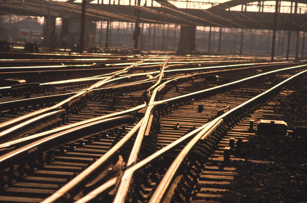 Rail transport: rails and points