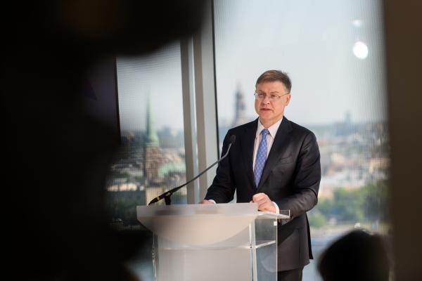 Visit of Valdis Dombrovskis, Executive Vice-President of the European Commission, to Latvia