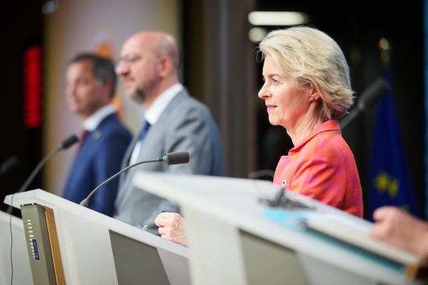 Participation of Ursula von der Leyen, President of the European Commission, in the Brussels European Council	