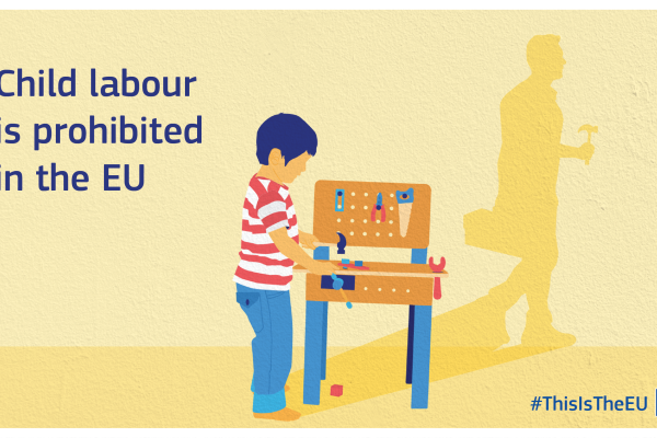 Child labour is prohibited in the EU