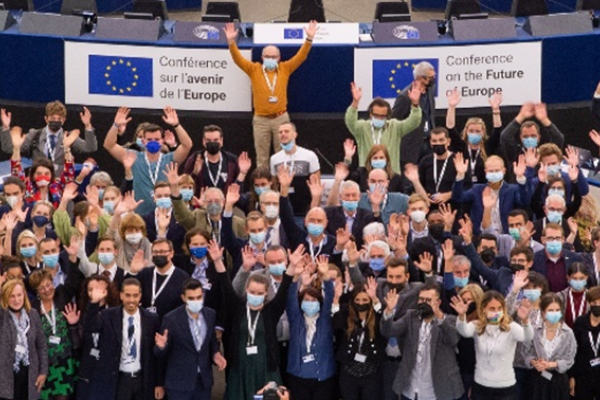 Banner - Panel des citoyens - conférence sur l'avenir de l'Europe