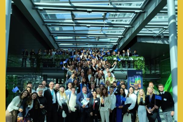 Group photo: EU Careers Student Ambassadors Training Conference in Luxembourg